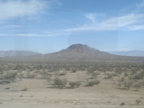 Le début du desert